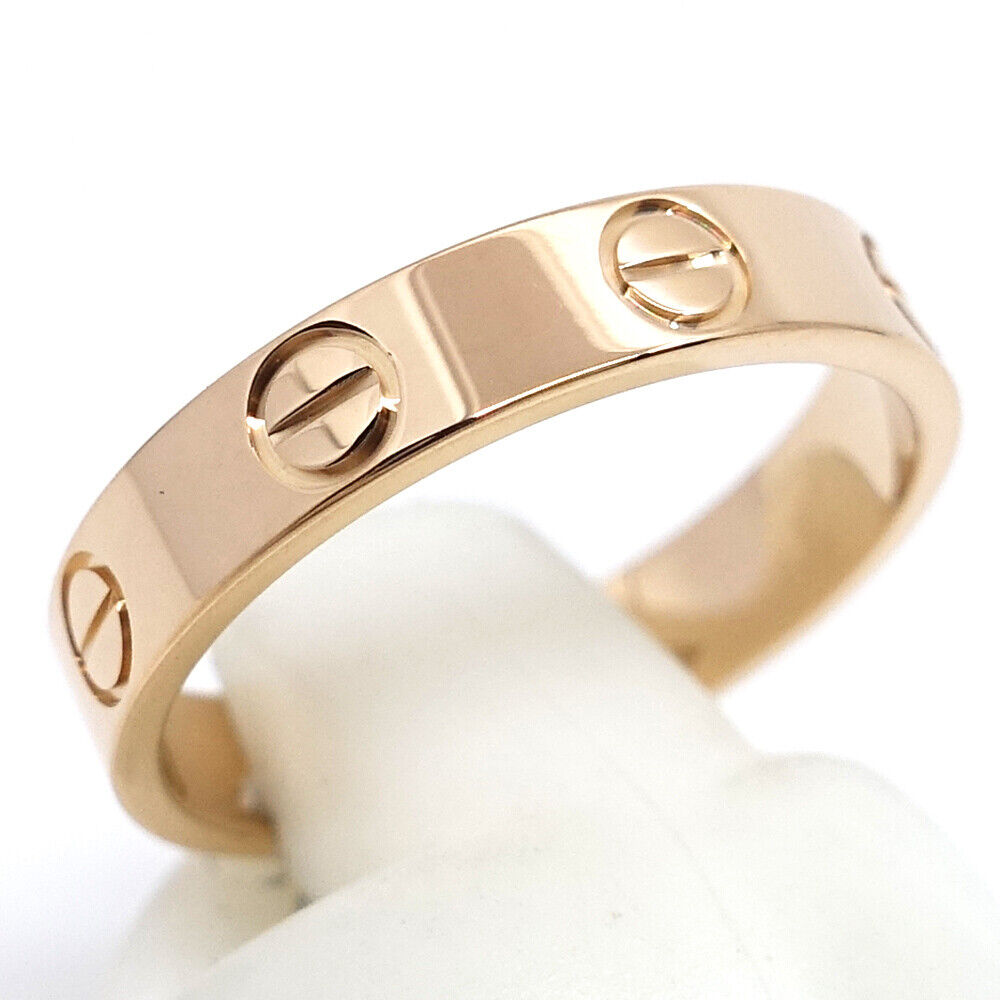 Cartier Mini Love SM Ring K18PG US#5~5.25