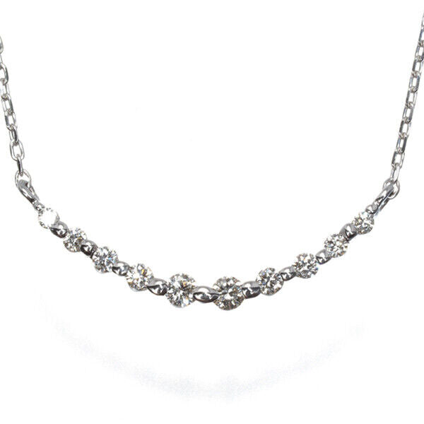 Vendome Necklace Diamond 18K 750 White Gold