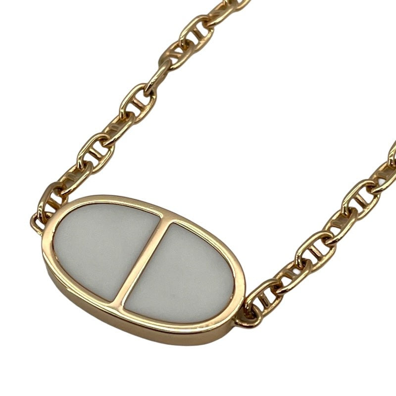 Hermes Chaine D'Ancre Verso Bracelet K18