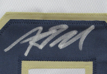 Riley Leonard Signed/Auto White Custom Football