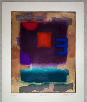 James Cox (Usa) Mixed Media Art Print Etching