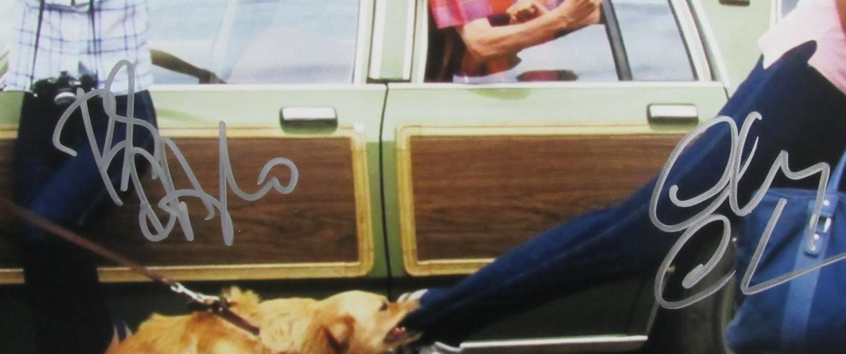 Chevy Chase/Beverly D'Angelo Signed 20X12 Photo "Vacation" Bas/Jsa 185650