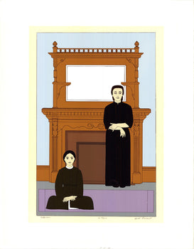 Will Barnet Reflection Signed 