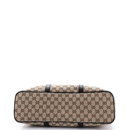 Gucci Joy Convertible Tote Gg Canvas Large