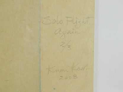 Kumi Korf Monoprint On Japanese Paper Original Art Print Signed Framed Moma