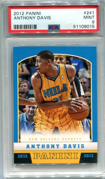Anthony Davis 2012 Panini Nba Rookie Card #241 (Psa Mint 9)