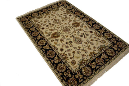 Hand knotted classic floral oriental area rug home decor carpet foyer