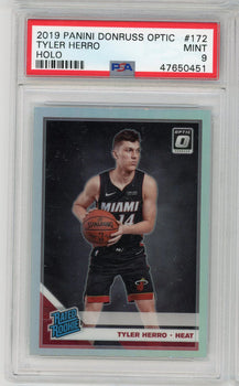 Tyler Herro 2019 Panini Donruss Optic #172 (Psa