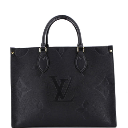 Louis Vuitton Onthego Tote Monogram Empreinte Giant Mm