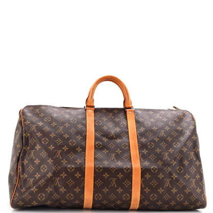 Louis Vuitton Keepall Bandouliere Bag Monogram Canvas 55