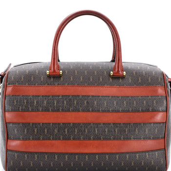 Saint Laurent Le Monogramme Duffle Bag Monogram All Over Coated Canvas