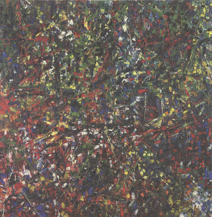 Sans Titre 1954 Offset Lithograph 25.5" x 25.5" JEAN-PAUL RIOPELLE 2023