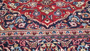Carpet Vintage Handmade Red Wool Oriental Rug 7X10 Classic Floral Home Decor