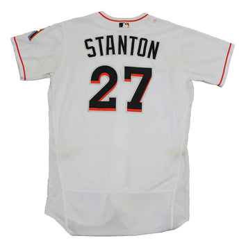 Giancarlo Stanton Game Used 2016 Opening Day