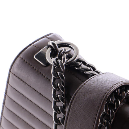 Prada Chain Flap Shoulder Bag Diagramme Quilted Leather Medium