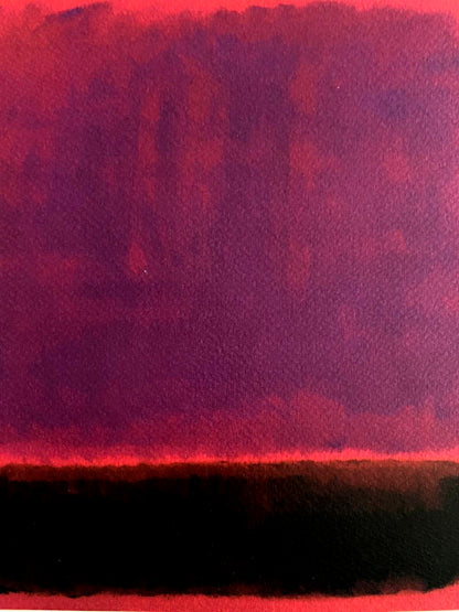 Mark Rothko Lithograph Coa Signature Stamp