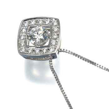 Vendome Necklace Diamond 0.221Ct/0.10Ct 900 850 Platinum