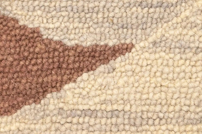 Rare Abstract Style Hand-Tufted Rug Foyer Size