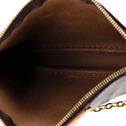 Louis Vuitton Multi Pochette Accessoires Pouch Monogram Canvas Small