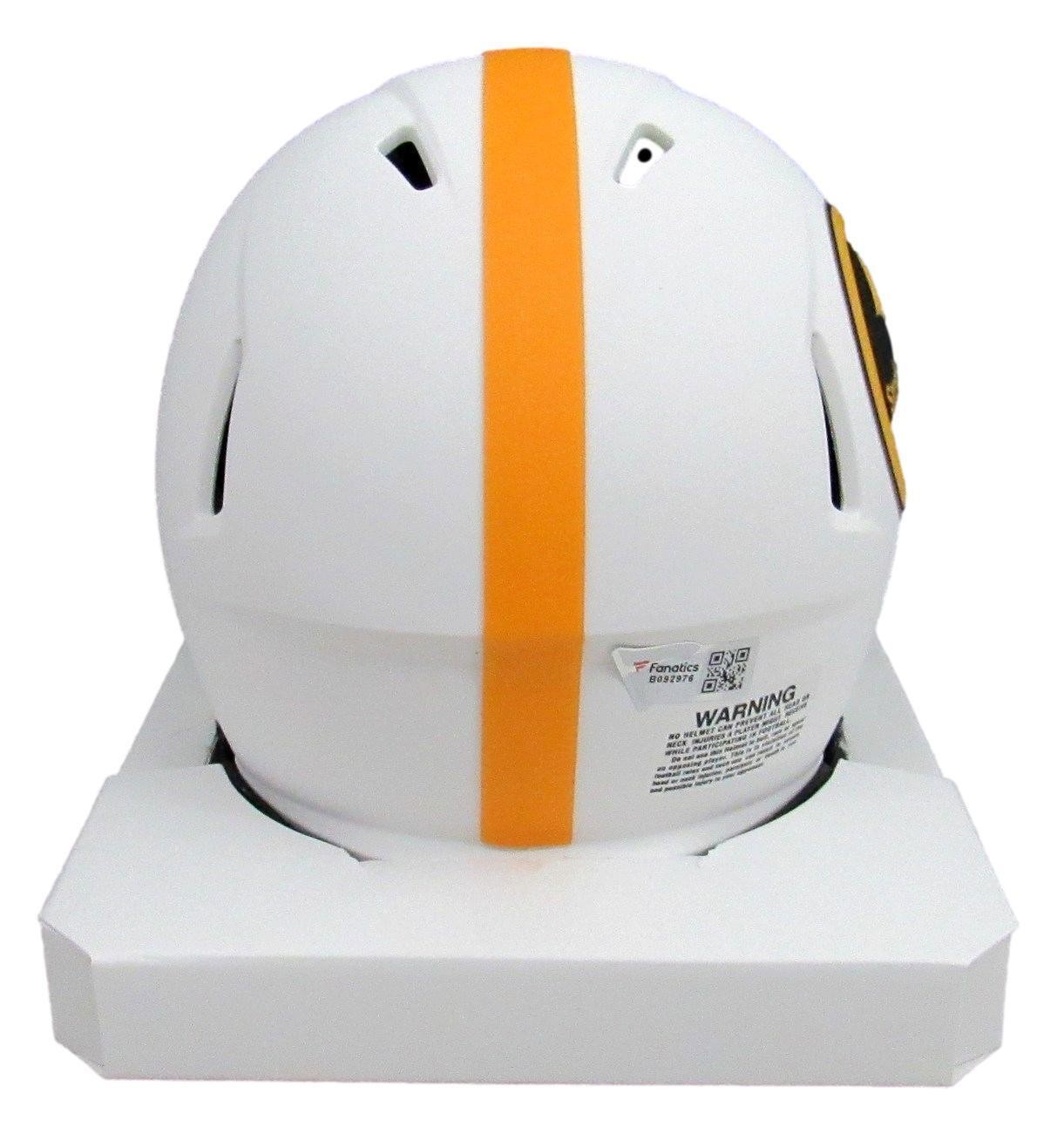 Najee Harris Signed/Autographed Steelers Lunar Mini Helmet Fanatics 160059