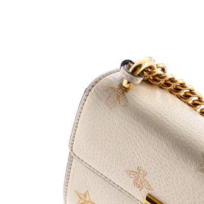 Gucci Padlock Shoulder Bag Printed Leather Small