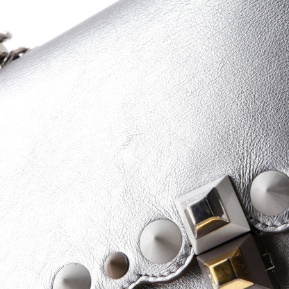 Fendi Kan I Bag Studded Leather Small
