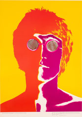 Richard Avedon Poster 1967 Original Beatles By John Lennon Linen