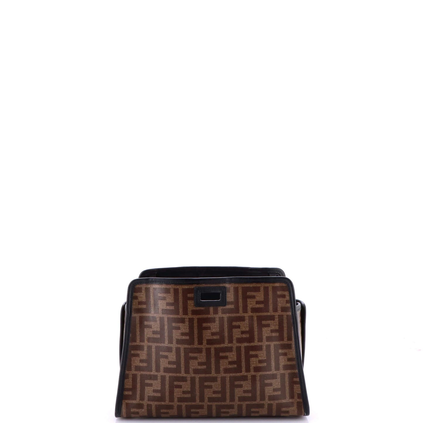 Fendi Peekaboo Defender Zucca Coated Canvas Small