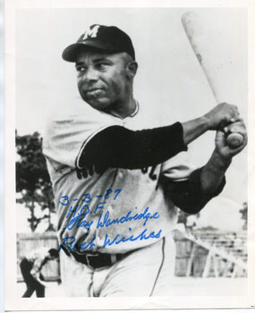 Ray Dandridge Autographed 8X10 Baseball Photo