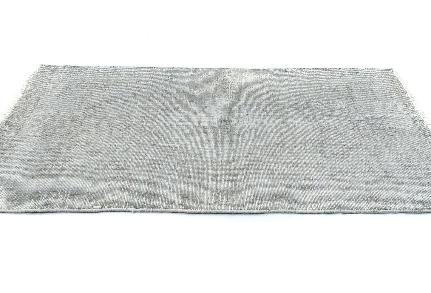 Stone-Washed Antique Oriental Rug Muted