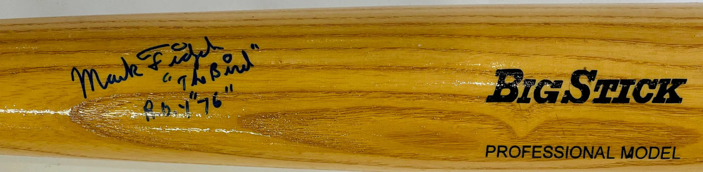Mark Fidrych "The Bird" Autographed Rawlings Big Stick Bat (Jsa)