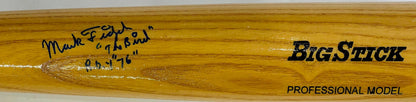 Mark Fidrych "The Bird" Autographed Rawlings Big Stick Bat (Jsa)