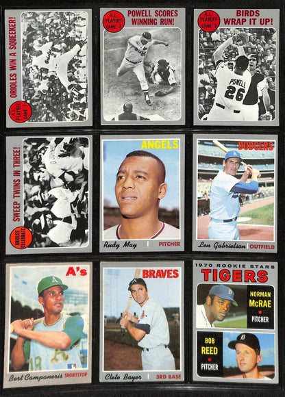 1970 Topps Baseball Card Complete Set (1-720)
