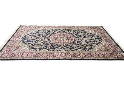 Handmade Oriental Rug Classic Floral Design Home