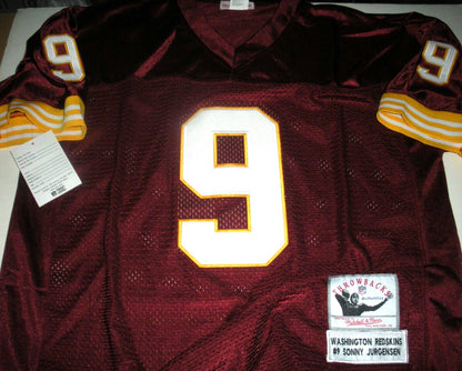 Sonny Jurgensen Hof Beckett/Coa Signed Official
