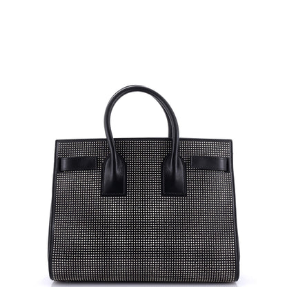 Saint Laurent Sac De Jour Bag Studded Leather Small
