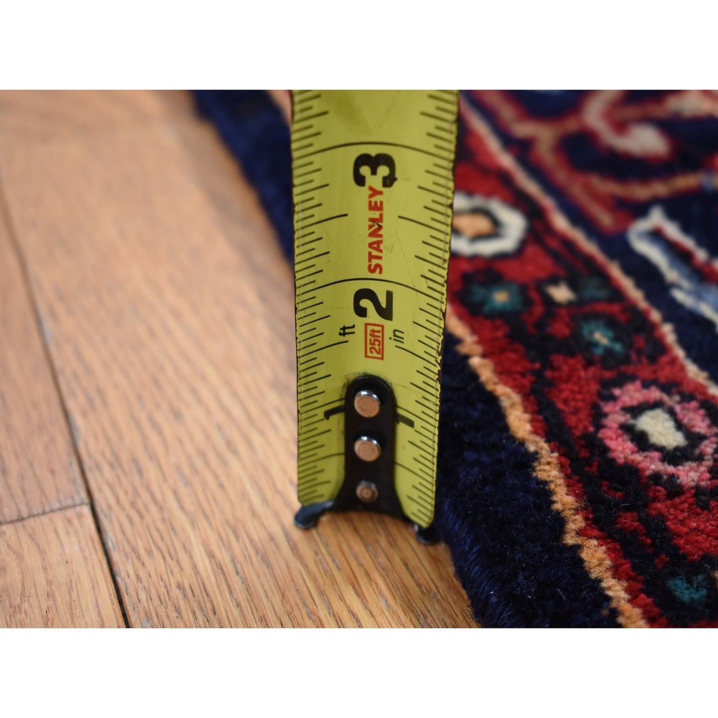 4'4"X7'9" Brown New Zoroastrian Serrib Pure Wool Hand Knotted Rug