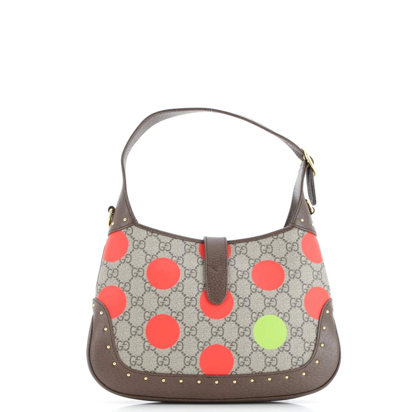 Gucci Jackie 1961 Hobo Printed Gg Coated Canvas Small