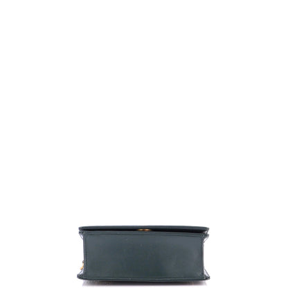 Christian Dior Diorama Flap Bag Studded Leather Small