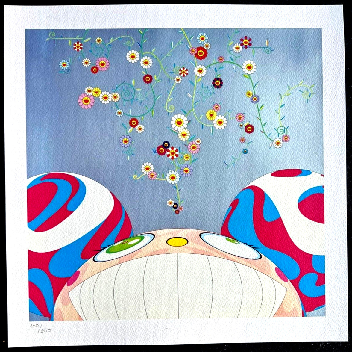 Takashi Murakami Lithograph Mori Art Museum Coa Numbered Limited