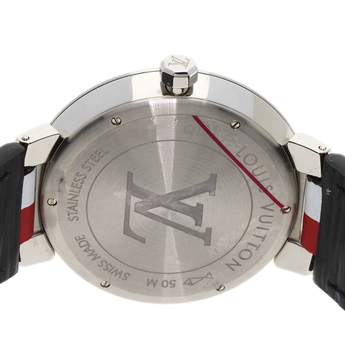 Stainless LOUIS VUITTON Tambour Slim Kim Jones Limited Watches Q1D