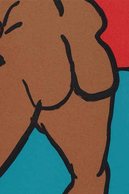 Ken Done Man Figure Signed Original Silkscreen Pop Art Limited Edition 190/200