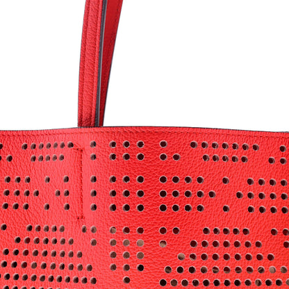 Christian Dior Dioriva Tote Perforated Leather