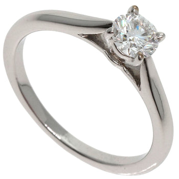 Cartier   Ring Solitaire Diamond # 45 Platinum
