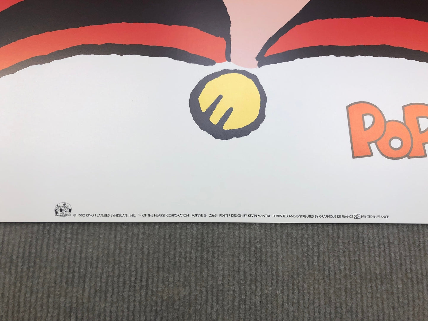 Elzie Segar Popeye " Offset Lithograph Contemporary