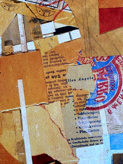 Kurt Schwitters Lithograph 1980