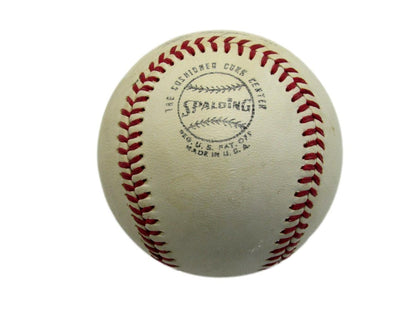 Dizzy Dean Hof Autographed Spalding Baseball Texas League Jsa Full Loa 187636