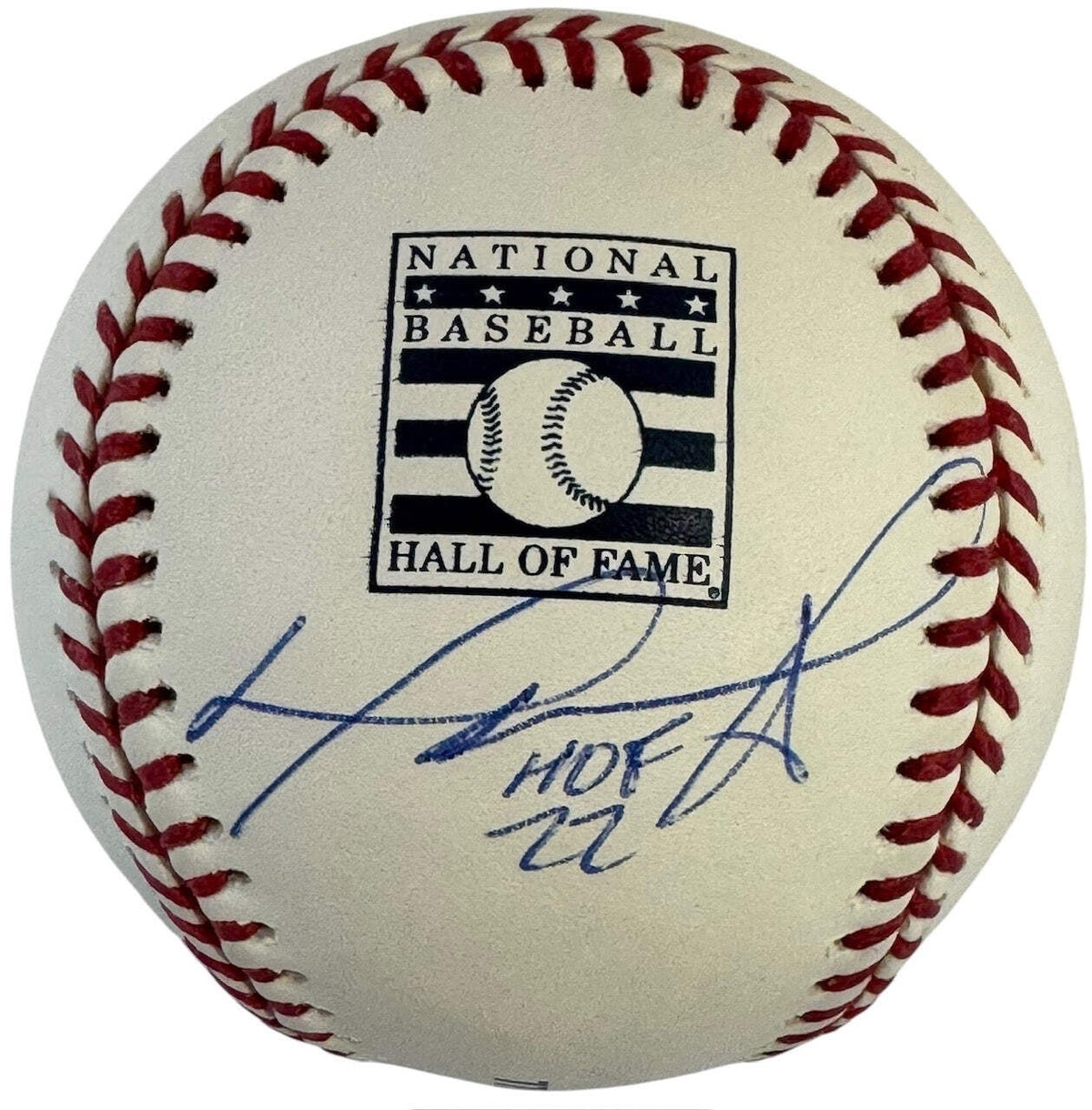 Signed Hall Of Fame Official Baseball Major League David Ortiz