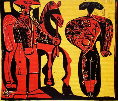 Pablo Picasso. Signed Lithograph Coa Numbered By Hand In Pencil
