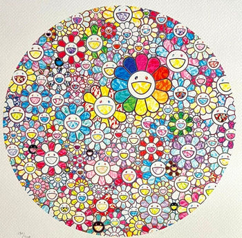 Takashi Murakami - Lithograph Mori Art Museum Coa Limited Numbered